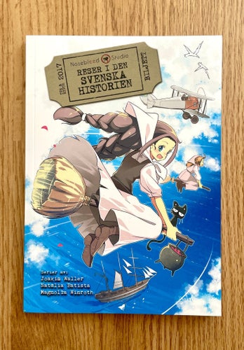 Manga: Nosebleed Studio reser i den svenska historien