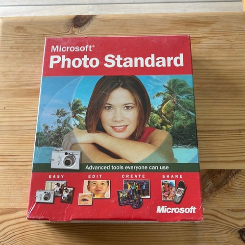 Big box - Microsoft Photo Standard Programvara - inplastad