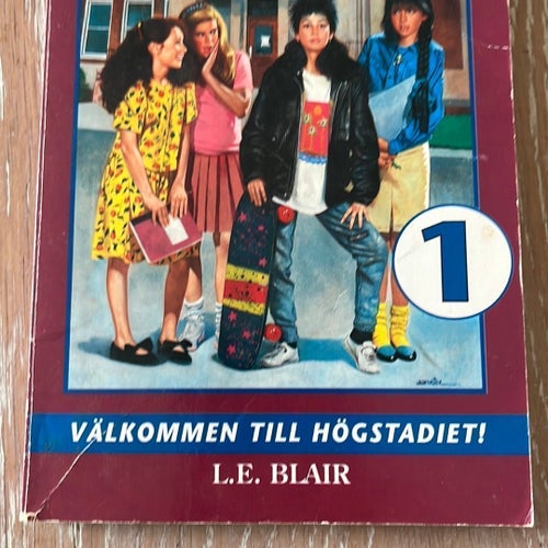 TjejSnack 1 - Välkommen till högstadiet! av L.E. Blair