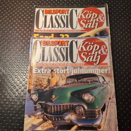 Bilsport Classic Köp & Sälj - Nr 5 Maj 2005 & Nr 1 Januari 2005