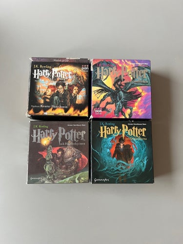 Harry Potter Ljudböcker 4-7 - Obs repor