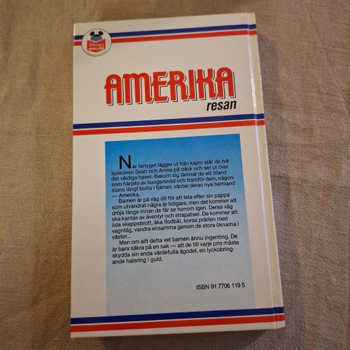 Amerika resan av Michael Morpurgo, 1994