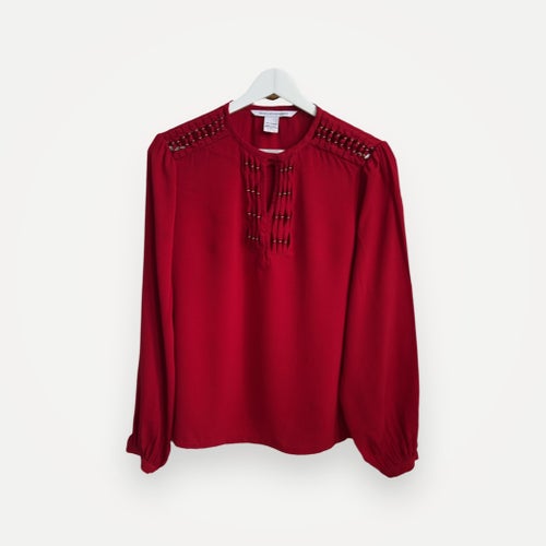 Diane Von Furstenberg-sidenblus