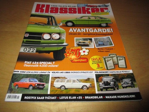 KLASSIKER NR 9 2014 FIAT 124 SPECIAL T 1972, BMW 1502 1976 ,M.M