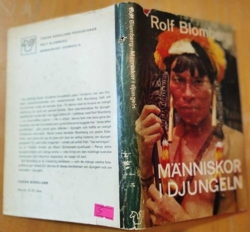 Människor i djungeln av Rolf Blomberg. bok. Very Fine