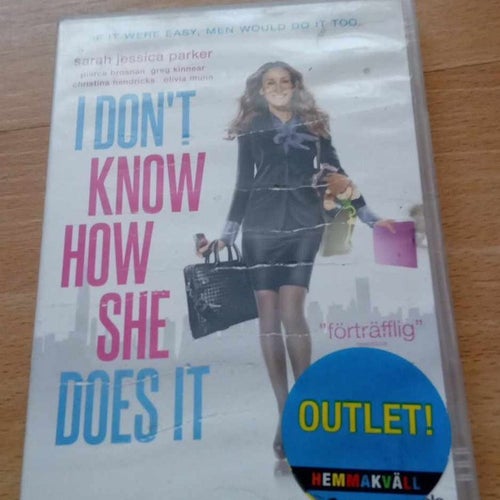 Dvd-film "I Don`t Know How She Does It"