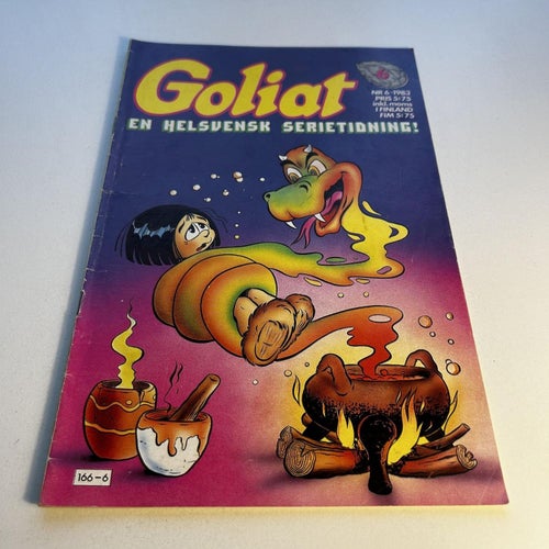 Goliat nr 6 1983, bra skick! VG