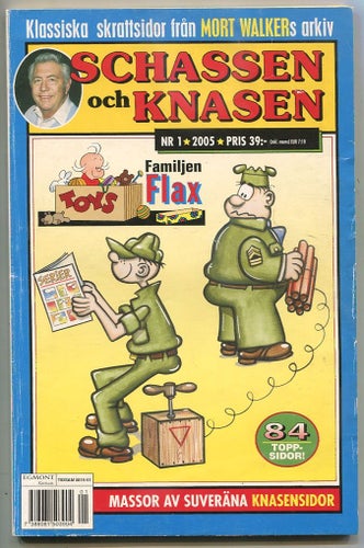 Schassen och Knasen 2005 nr 1 Arken Sam & Silo Familjen Flax