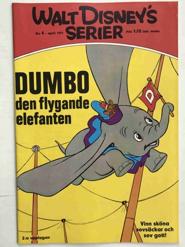 Walt Disney´s Serier - 1971:4 NM med bilder
