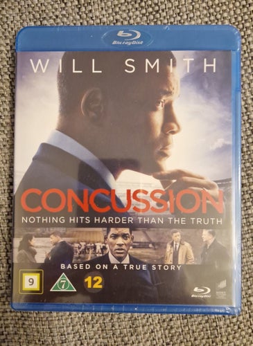 Concussion bluray svensk utgåva (Ny, inplastad)