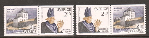 SVERIGE - F-1458-59 SX - STADSJUBILËER**