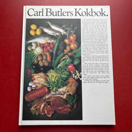 CARL BUTLERS KOKBOK Jan-Åke Bengtsson Carl Butler mfl 1982