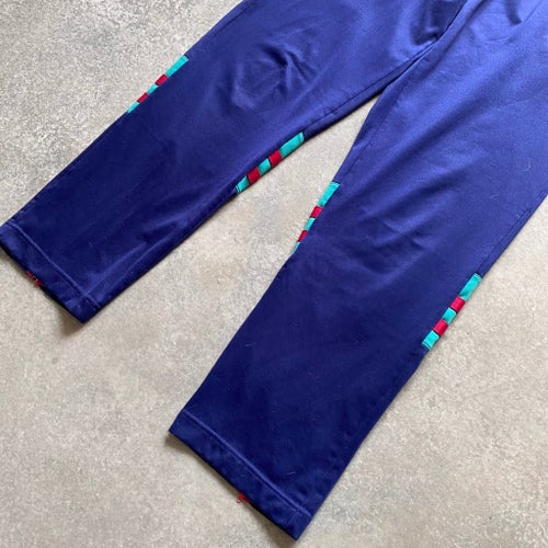 80s 90s vintage colorblock trackpants trainer pants size S retro nostalgia vtg