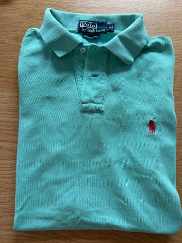 Polo by Ralph Lauren turkos pikétröja, storlek S