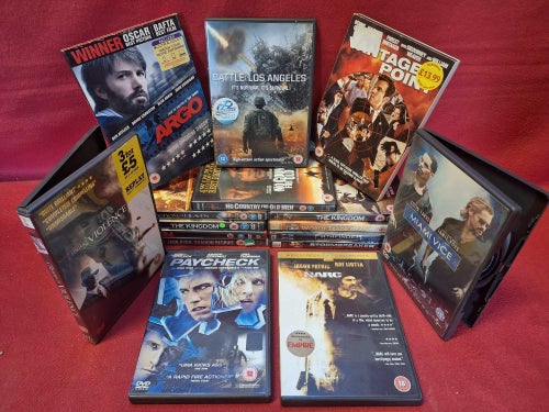 LAGERRENSNING - ARGO / BATTLE LOS ANGELES mfl PAKET [OLIKA SKICK] DVD