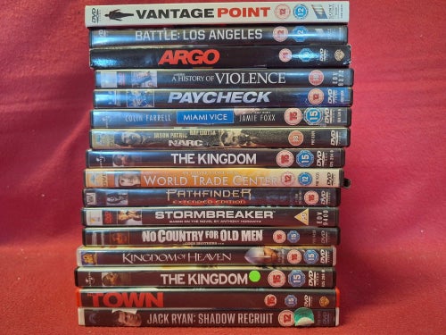 LAGERRENSNING - ARGO / BATTLE LOS ANGELES mfl PAKET [OLIKA SKICK] DVD