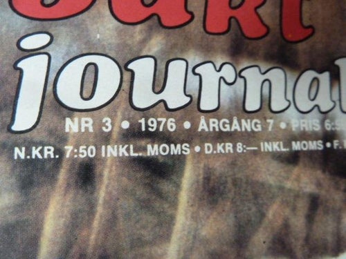 JAKT JOURNALEN, NR 3-1976, TIDNING