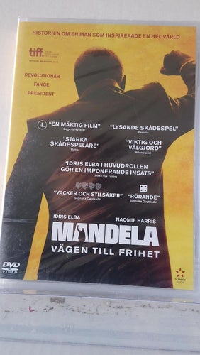 Mandela vägen till frihet, INPLASTAD, Dvd