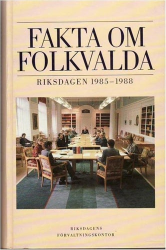 Släktforskning, Politik, Riksdagens ledamöter 1985- 1988