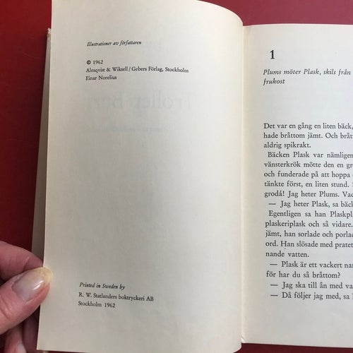 TROLLET BURR Einar Norelius 1962