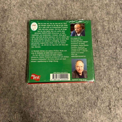 Jo Nesbø - Doktor Proktors och väldens undergång . Kanske - ljudbok CD NY
