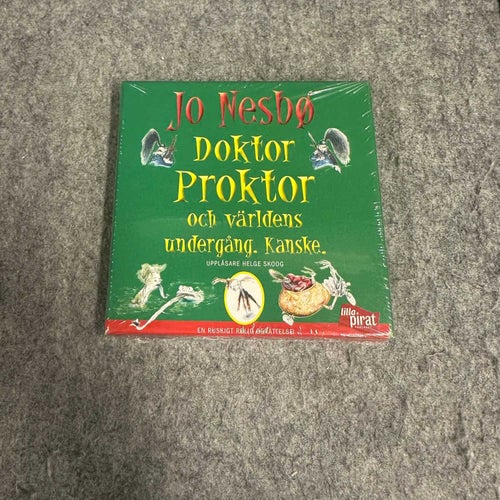 Jo Nesbø - Doktor Proktors och väldens undergång . Kanske - ljudbok CD NY