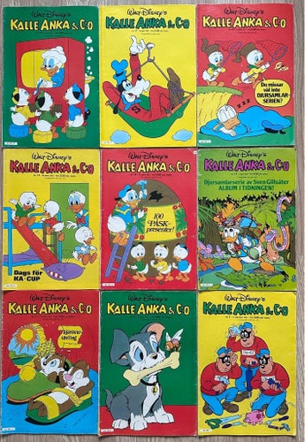 Kalle Anka & C:o – 1977, 9 st.