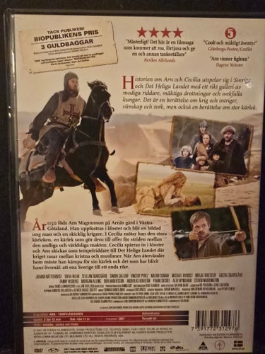 Arn - Tempelriddaren DVD
