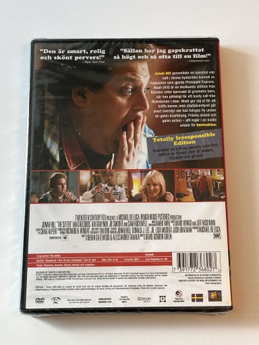 Worst. Babysitter. Ever. (Jonah Hill & Sam Rockwell, 2011). Inplastad DVD