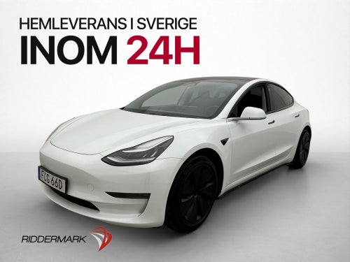 Tesla Model 3 Performance Pano Navi Skinn Kamera Svensksåld