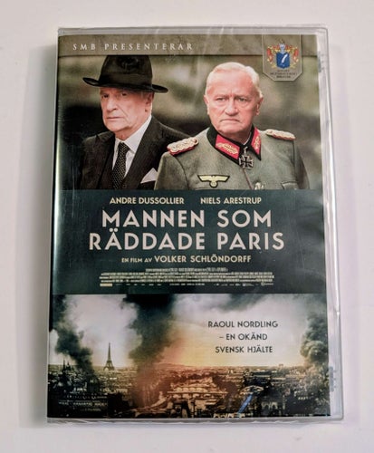 MANNEN SOM RÄDDADE PARIS - INPLASTAD DVD - billig frakt 12 kr !!!