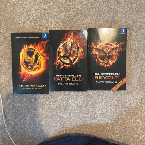 Hungerspelen-trilogin av Suzanne Collins
