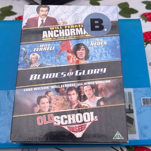 Will Ferrell 3-film box: Anchorman, Blades of Glory, Old School