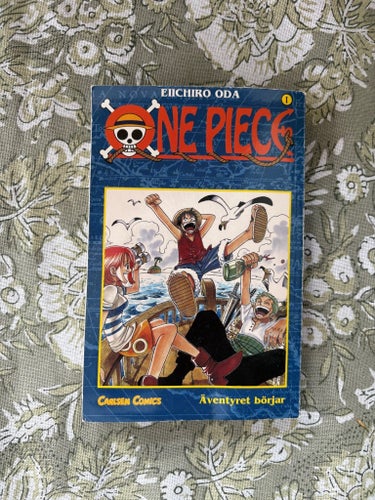One Piece manga nr: 1-38 första upplagan