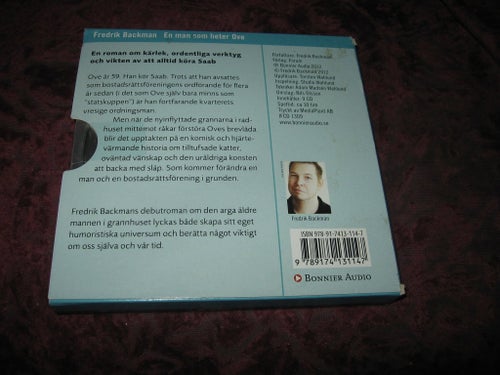 EN MAN SOM HETER OVE - FREDRIK BACKMAN - LJUDBOK