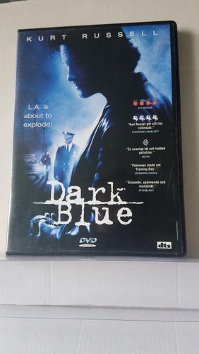 Dark blue, Kurt Russel, Dvd