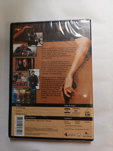 DVD Edison Morgan Freeman Justin Timberlake LL Cool J INPLASTAD