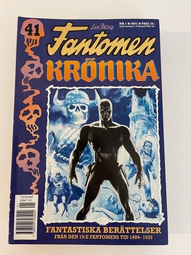 * FANTOMEN Krönika . Nr 1 - 6 - 2001 . Fint Skick  !
