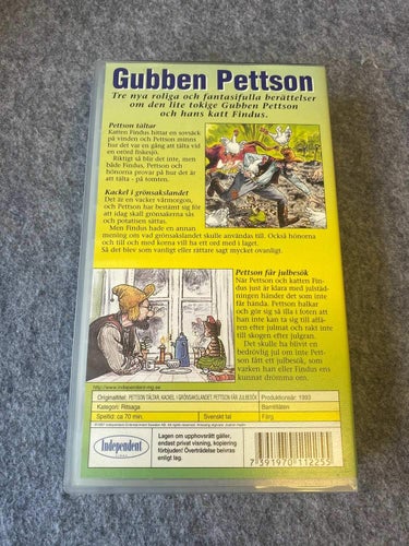 Gubben Pettson - Pettson tältar - VHS
