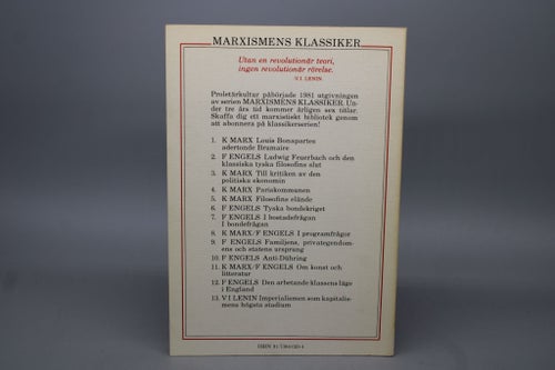 Imperialismen som kapitalismens högsta stadium av Vladimir Iljitj Lenin 1983