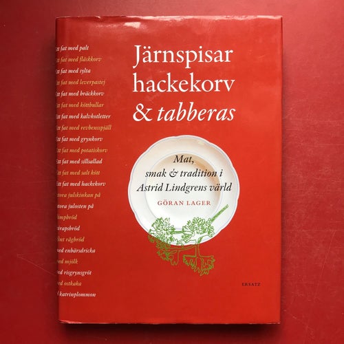 JÄRNSPISAR HACKEKORV & TABBERAS Göran Lager 2006