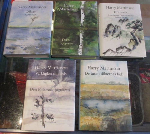 5 böcker av Harry Martinson