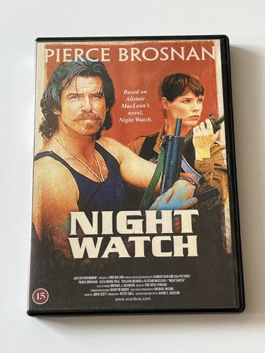 Night watch (Pierce Brosnan & Alexandra Paul, 1995). Beg. DVD