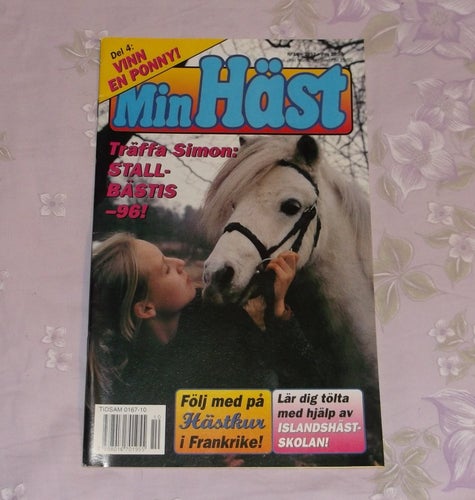 Min Häst tidning nr 10 1997 hästtidning hästar barn tonår häst tjej tidning