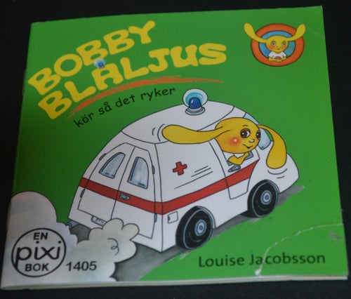 Pixibok Bobby blåljus
