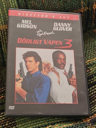 DÖDLIGT VAPEN 3 - dvd ,svensk text