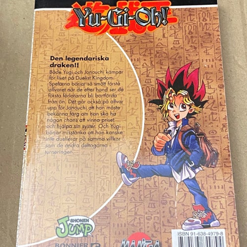 Yu-Gi-Oh! Vol 9 Manga - Kazuki Takahashi (svensk manga)