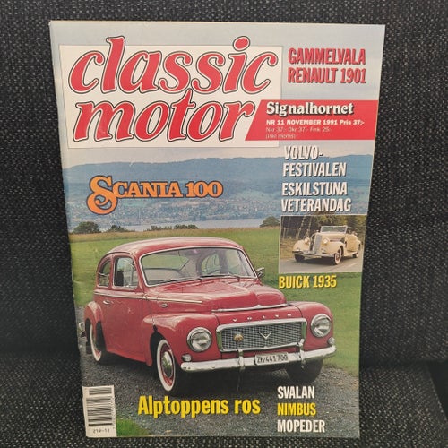Classic Motor - Signalhornet - Tidning Nr 11 - 1991
