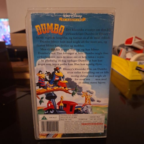 Dumbo - Walt Disney Klassikere VHS