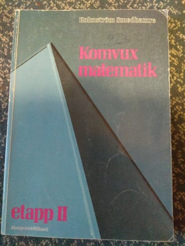 Komvux Matematik, etapp 2 av Holmström Smedhamre